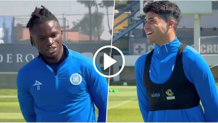 Un entrenamiento integral para los dos fichajes recientes.