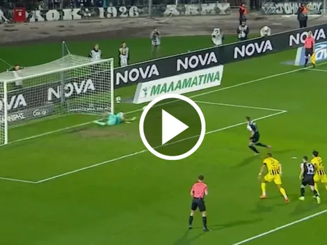 Esta vez, Giakoumakis fue el villano del PAOK