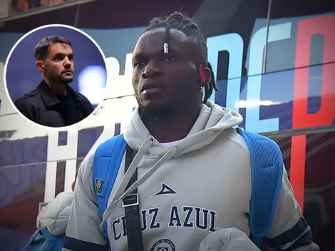 Christian Ebere le habla a Larcamón sobre su lugar en Cruz Azul