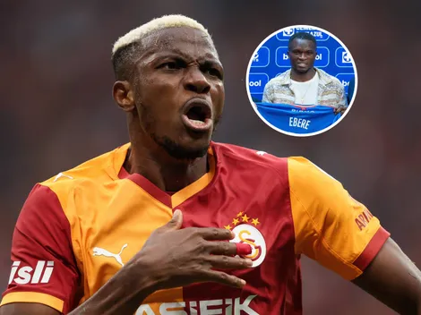 Victor Osimhen celebró el fichaje de Christian Ebere por Cruz Azul