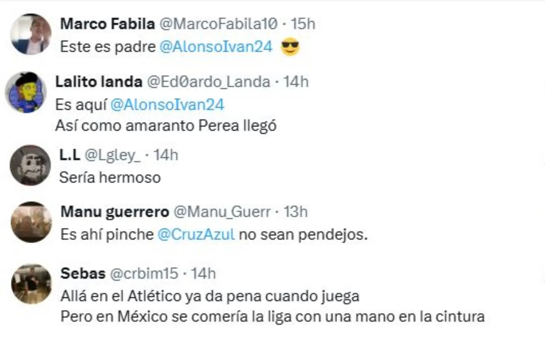 La afición de Cruz Azul le pide a Iván Alonso el fichaje de Josema Giménez (X)