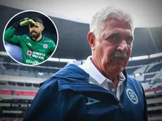 Tuca Ferretti reconoce su error con Andrés Gudiño en Cruz Azul