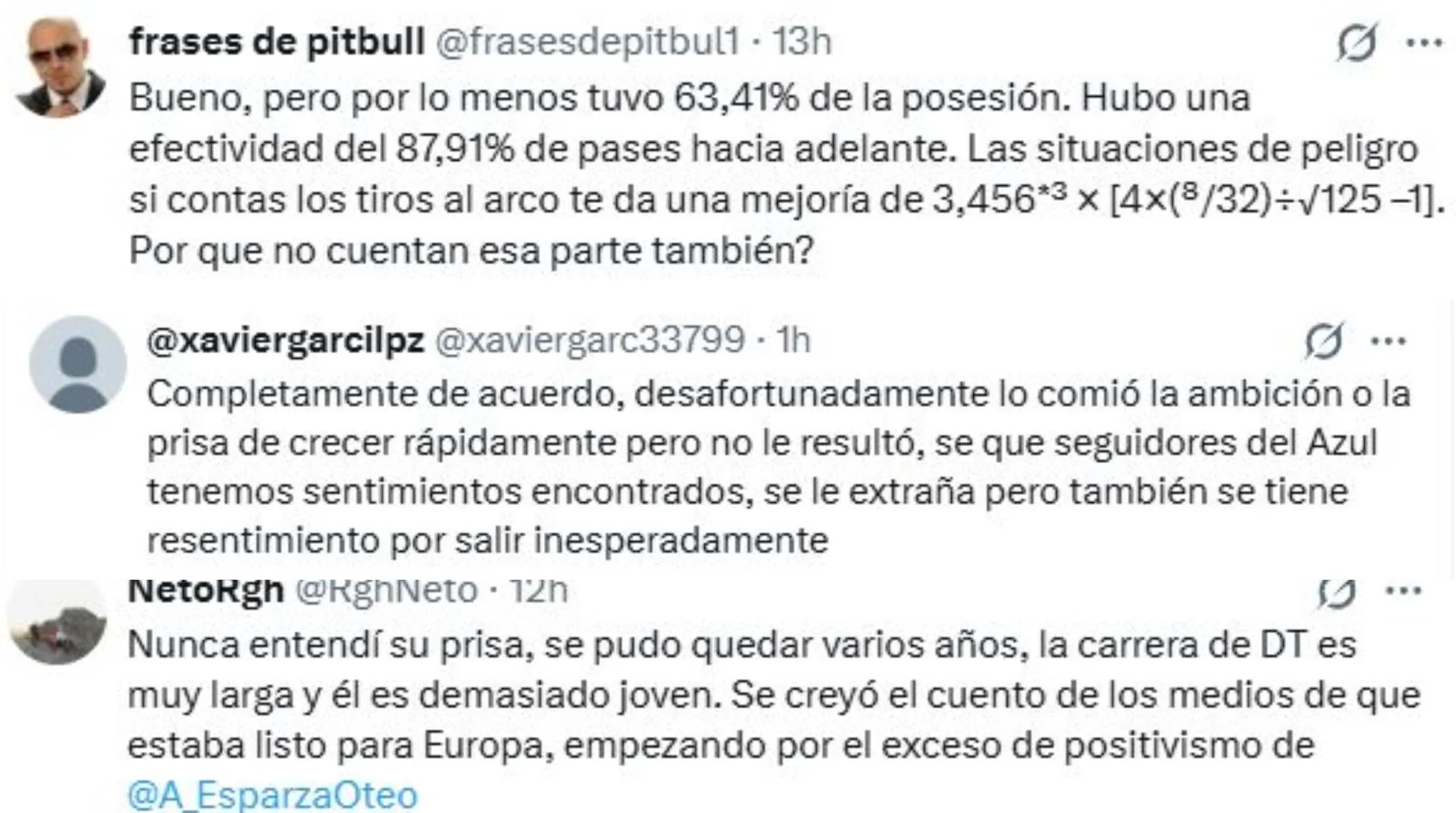 La reacción de la afición al pésimo presente de Martín Anselmi (X)