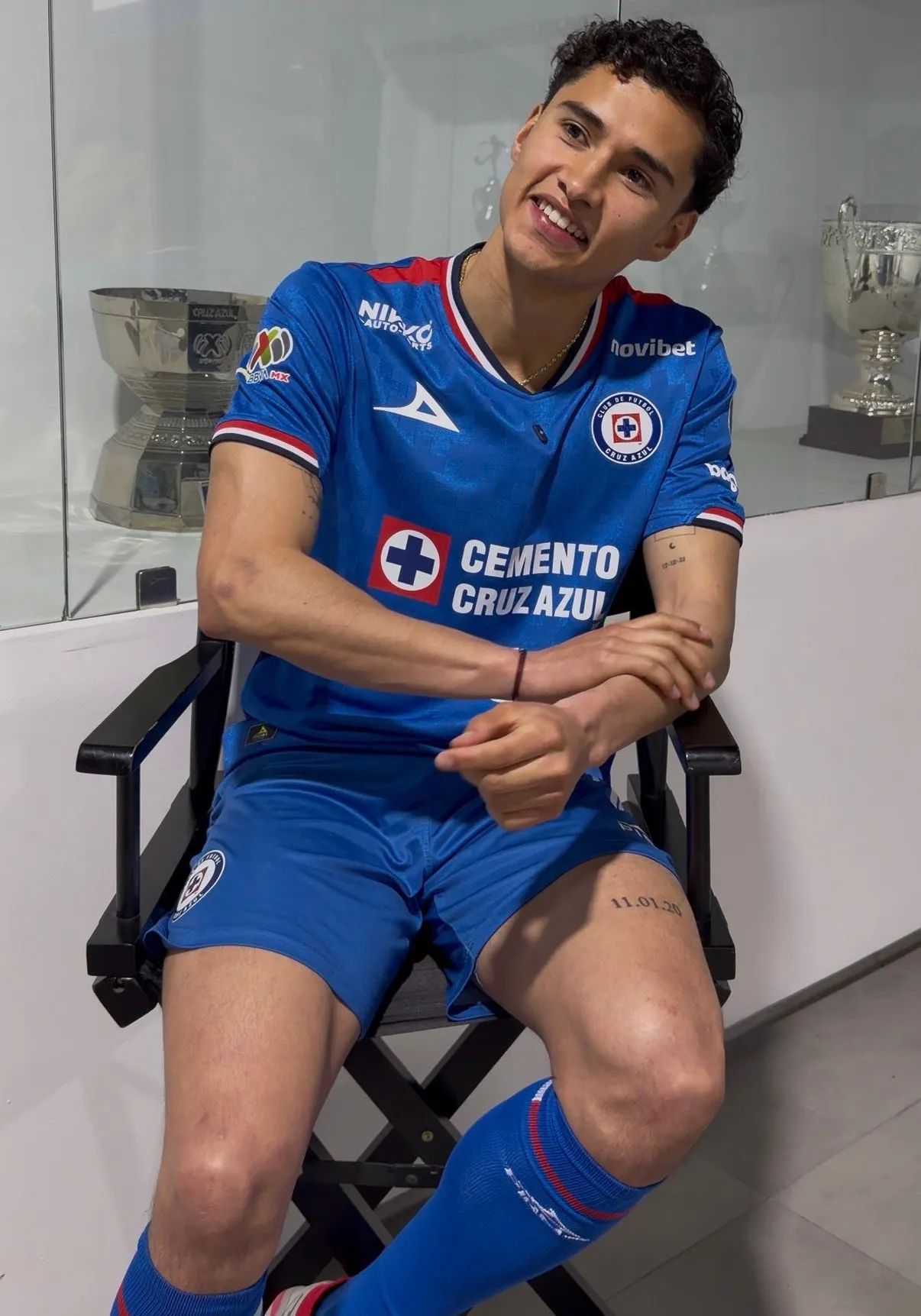 El tatuaje de Jeremy Márquez que tiene a Cruz Azul como protagonista (@ArmandoMelgar)