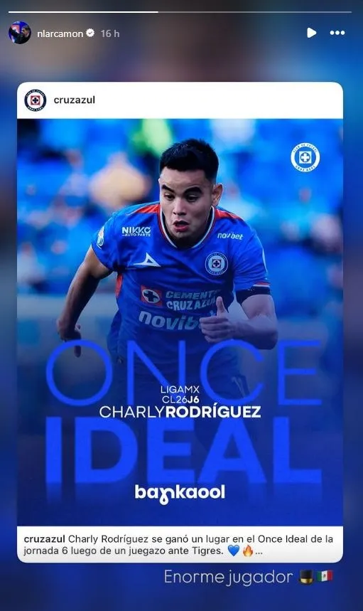 El mensaje de dos palabras de Nicolás Larcamón para Charly Rodríguez (X)