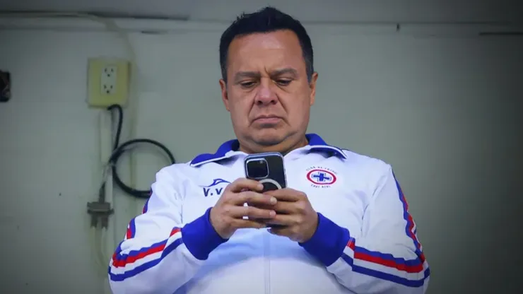 Una visita que no pasó inadvertida para los jugadores de La Máquina.