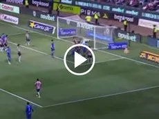 ¡Gol agónico! Charly Rodriguez le ganó a todos de cabeza