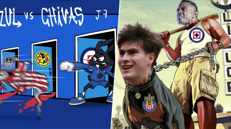 Los memes del Cruz Azul - Chivas.