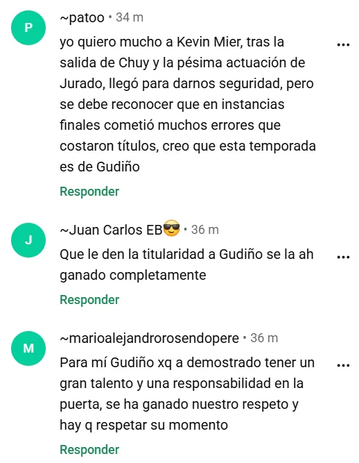 Afición quiere a Gudiño de titular.
