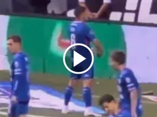 El festejo de Erik Lira a lo Willer Ditta contra Chivas