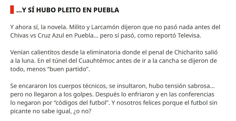 Información del diario Récord