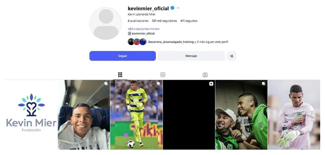 La decisión de Kevin Mier que encendió las alarmas de Cruz Azul (Instagram)