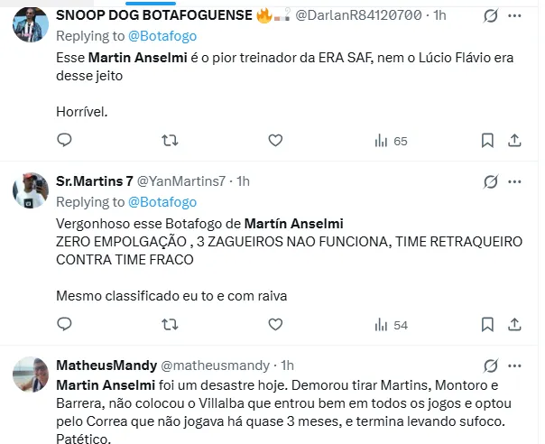 Reacciones al pase de ronda del Botafogo