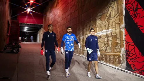 El entrenador de Cruz Azul explicó una entrevista cuál será el futuro de la portería de los cementeros con Gudiño y Mier.