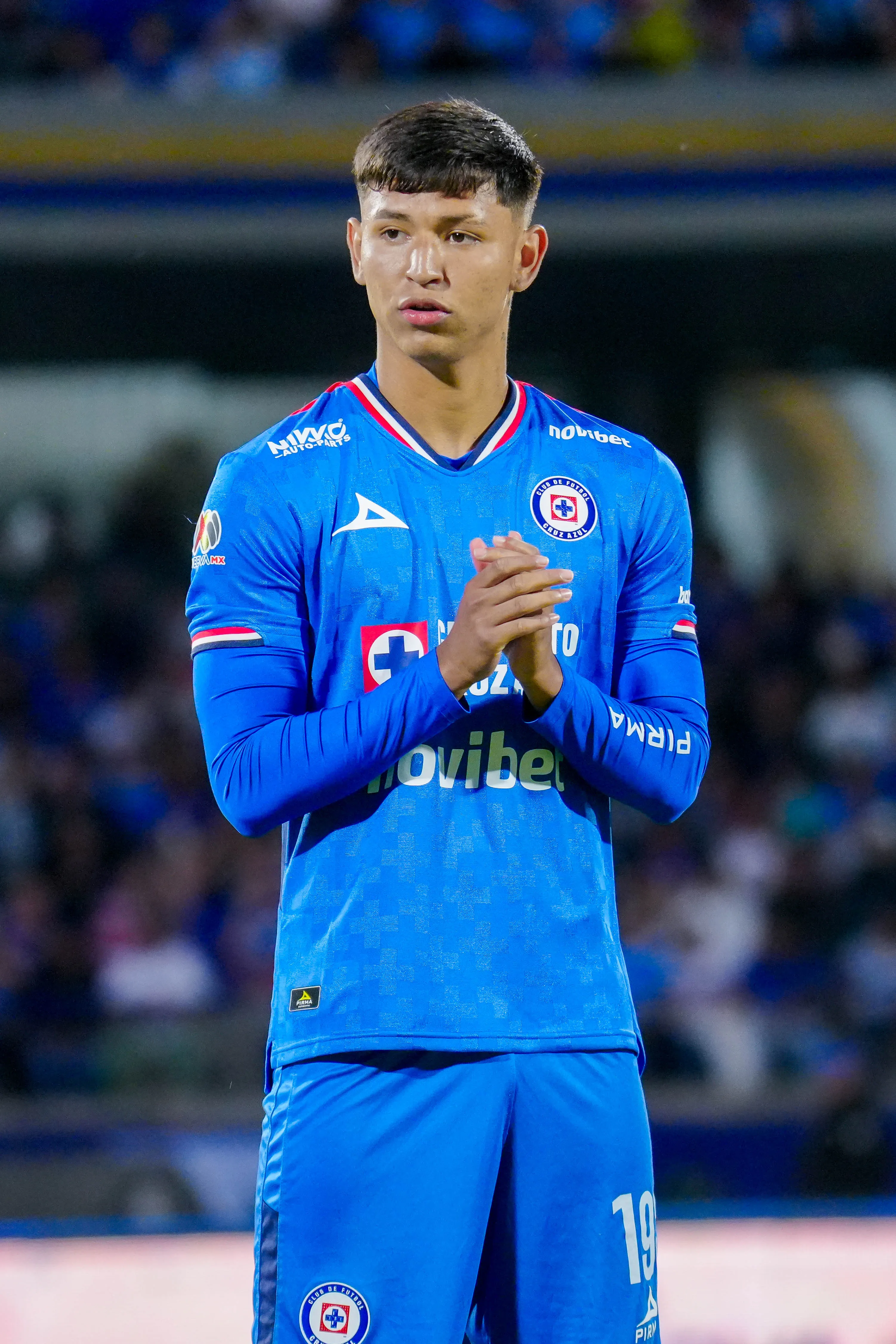 Jaziel Mendoza debutó el 16 de agosto del 2025 contra Santos Laguna (IMAGO 7)