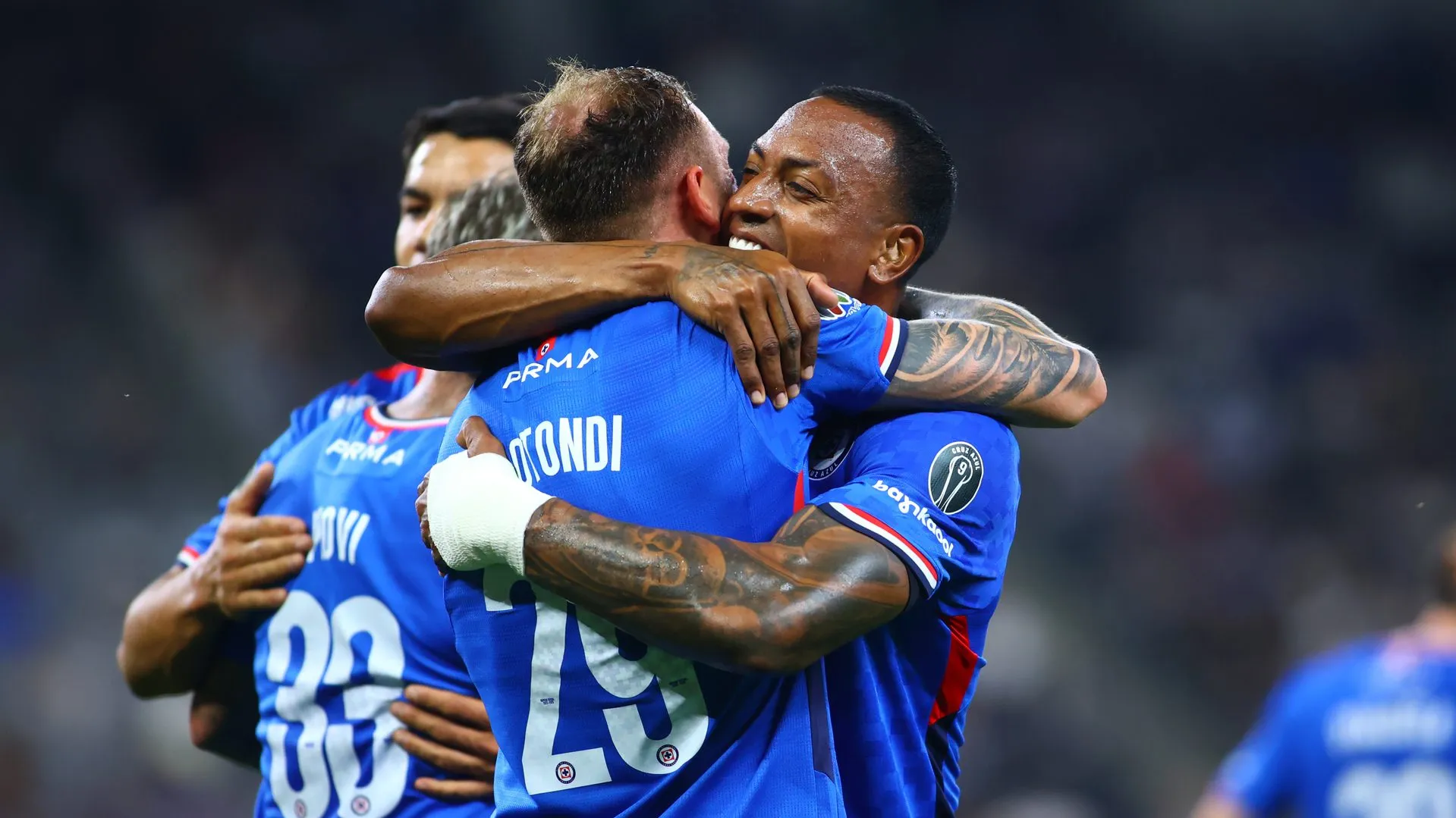 Cruz Azul es el superlíder del futbol mexicano por encima de Toluca y las Chivas (Imago7)