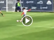 Como Yamal: el gol de otro planeta de un canterano de Cruz Azul