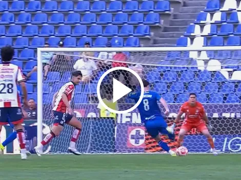 El golazo a puro talento de Agustín Palavecino ante San Luis