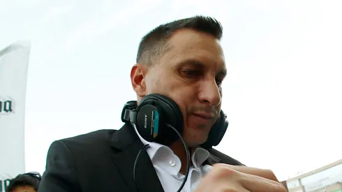 El Chaco Giménez dejó destellos de su calidad con el Peluche Caligari pero también del temperamento que tanto le definió en su carrera como jugador profesional.