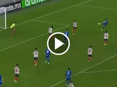 Golazo de Nico Ibáñez que le dio el triunfo a Cruz Azul