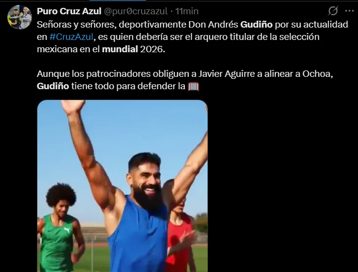 Las redes piden a Gudiño para el Mundial 2026. (X)