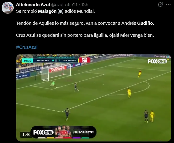 Las redes piden a Gudiño para el Mundial 2026. (X)