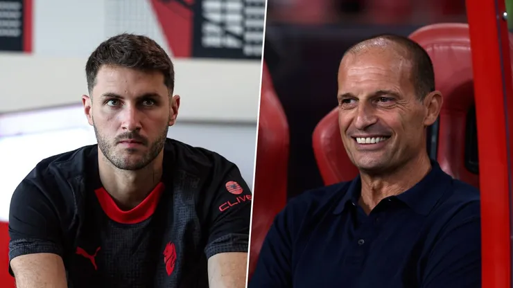 Massimiliano Allegri habló del regreso de Santiago Giménez en AC Milan y explicó por qué aún no volverá a jugar.