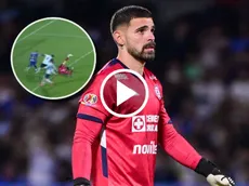 Andrés Gudiño le regaló el gol del empate a Pumas tras un 'osote'