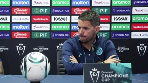 Nicolás Larcamón se refirió a la porteria de Cruz Azul en la previa de los octavos de final de Concachampions contra Rayados de Monterrey.