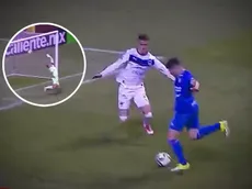 El atajadón del Mochis tras disparo de Nico Ibáñez