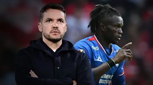 Nicolás Larcamón explicó las razones detrás de la falta de minutos de Christian Ebere en Cruz Azul.