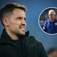 Tuca Ferretti le marca el camino a Larcamón en Cruz Azul