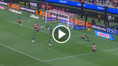 Ángel Sepúlveda participó de la goleada que las Chivas le endosaron al Club León en un partido reprogramado de la fecha 9.