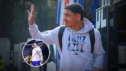 Gabriel Fernández demostró su compromiso hacia Cruz Azul con un gesto desde el banquillo.