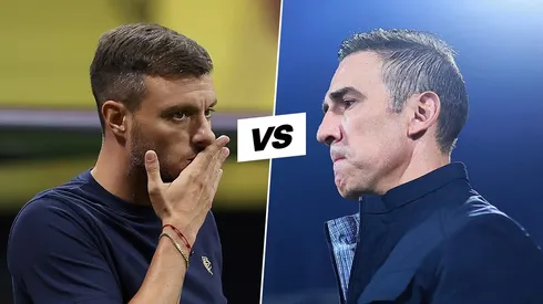 Martín Anselmi y Vicente Sánchez: dos ex Cruz Azul con caminos diferentes.