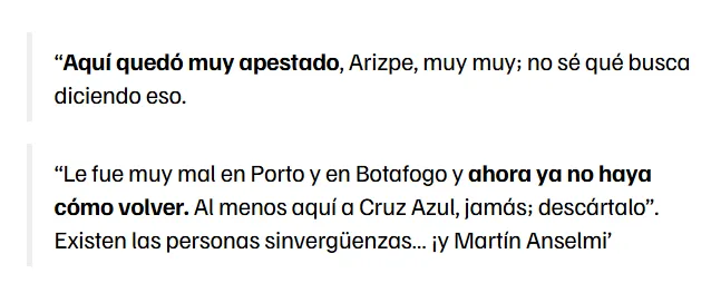 Información del periodista Miguel Ángel Arizpe
