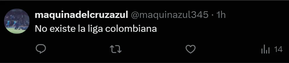 Afición de Cruz Azul carga contra Atlético Nacional y Colombia. (X)