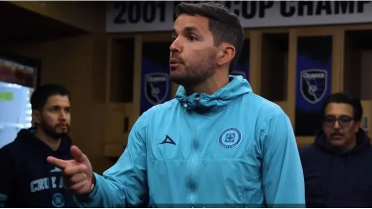La advertencia de Nicolás Larcamón en el interior de Cruz Azul