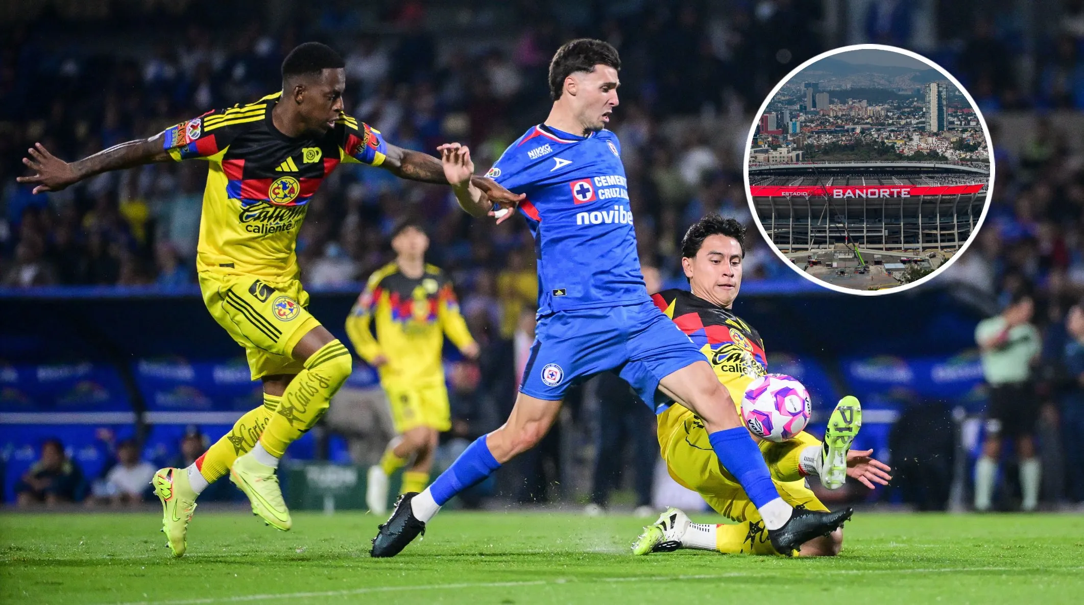 Félix Aguirre siembra dudas sobre el América vs. Cruz Azul en el renovado Estadio Azteca.