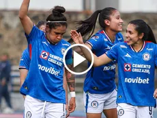 Cruz Azul femenil aplastó a Puebla y encadena cinco victorias en fila