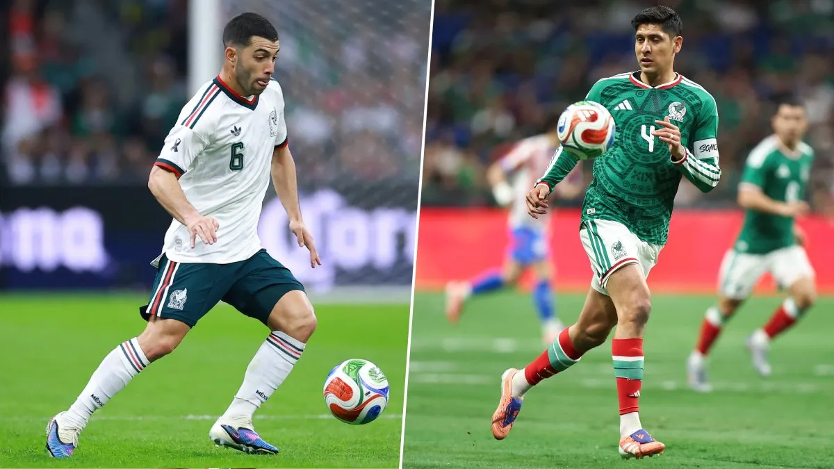 Erik Lira compite por un lugar palmo a palmo con Edson Álvarez en el TRI. (Getty Images / Edición)