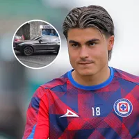 El millonario carro con el que Luka Romero se retiró de La Noria