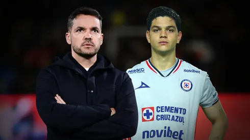 Amaury García le dejó un guiño a Larcamón sobre el rol que quiere tener en campo.