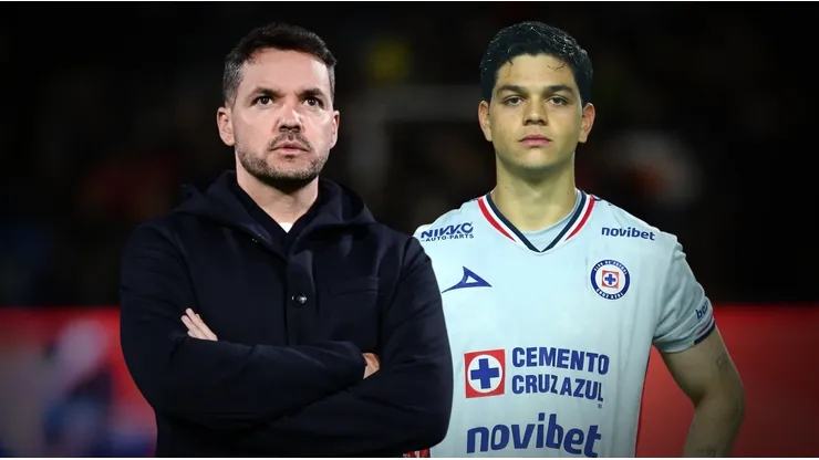 Amaury García le dejó un guiño a Larcamón sobre el rol que quiere tener en campo.