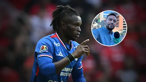 Christian Ebere continúa con su adaptación en Cruz Azul y ahora lo ponen en el centro de la escena.