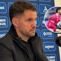 Larcamón rompió el silencio tras el error de Gudiño en Cruz Azul