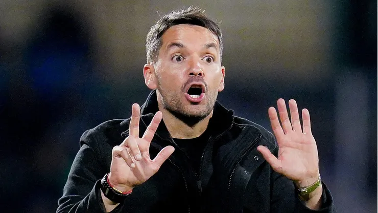 Larcamón habló tras la derrota ante Pachuca.