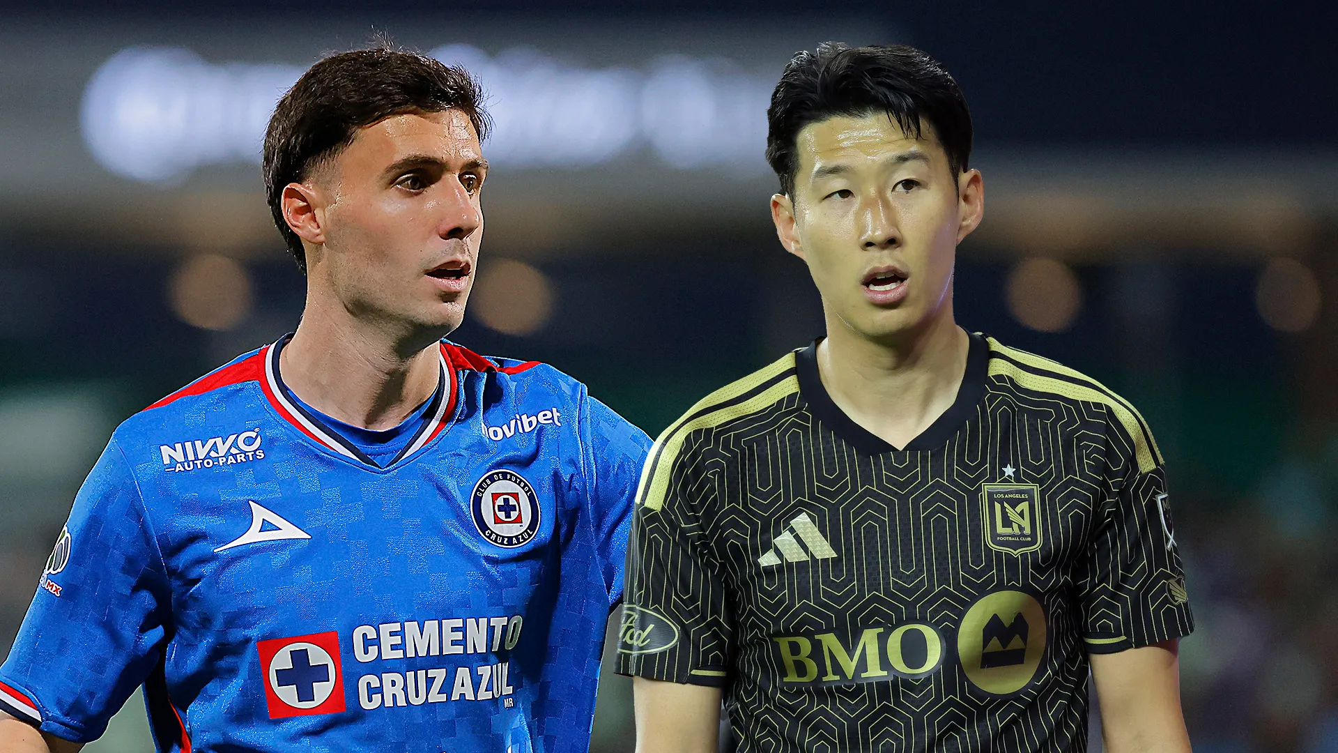 Paradela y Son, dos de las figuras de Cruz Azul y LAFC. (Getty / Especial)