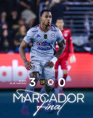 Cruz Azul cayó de manera estrepitosa