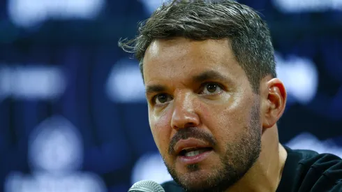 Nicolás Larcamón habló ante los medios de comunicación y todavía cree en la remontada de Cruz Azul contra LAFC.
